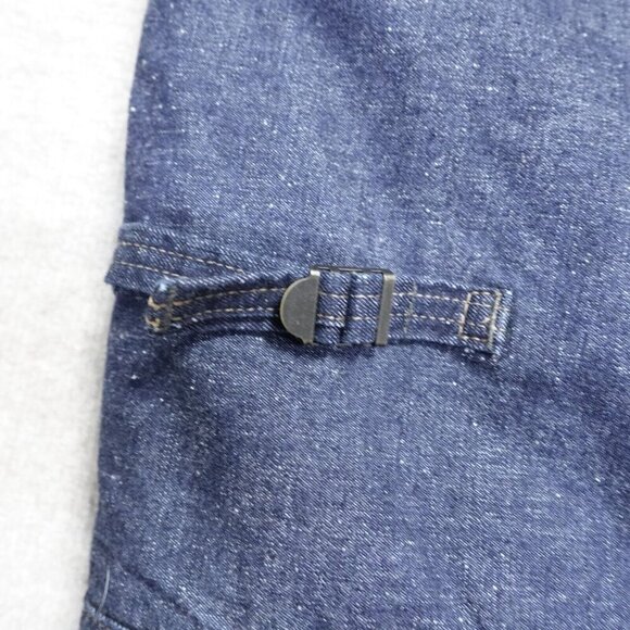 Wallace & Barnes Jacket 2XL Blue Kaihara Denim Sherpa Corduroy Trucker Indigo - Picture 11 of 11